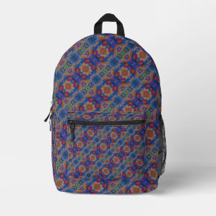 Texture #9 of the work Pineapple Printed Backpack