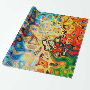 Texture abstract structure colorful wrapping paper