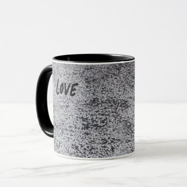 TEXTURE ART GIFT BIRTHDAY ANNIVERSARY PROMOTION MUG (Front Left)
