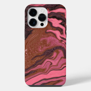 Texture Background Abstract Pattern Marble Paint iPhone 14 Pro Max Case