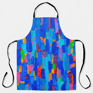 Texture, background and Colourful Image of an orig Apron