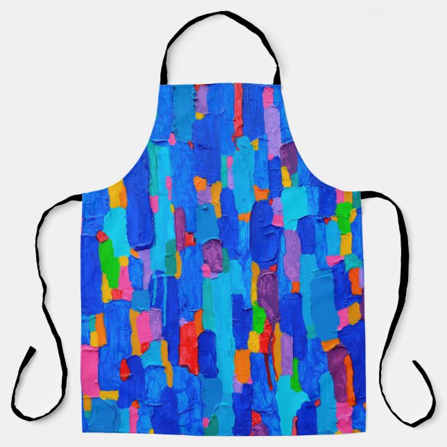 Texture, background and Colourful Image of an orig Apron (Front)