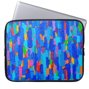 Texture, background and Colourful Image of an orig Laptop Sleeve