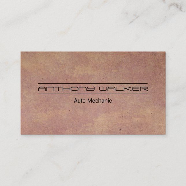 Texture Background Business Card (Front)