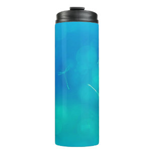 Texture background dandelion nature thermal tumbler