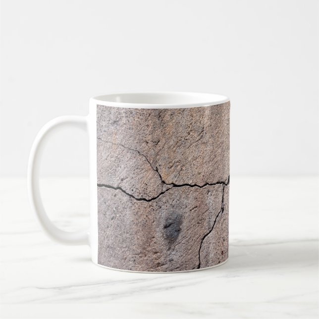 Texture background design layer coffee mug (Left)