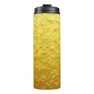 Texture background gold template thermal tumbler