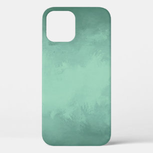 Texture background green acrylic iPhone 12 case