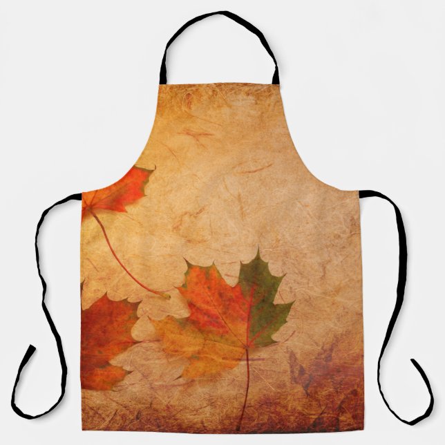 Texture background maple apron (Front)