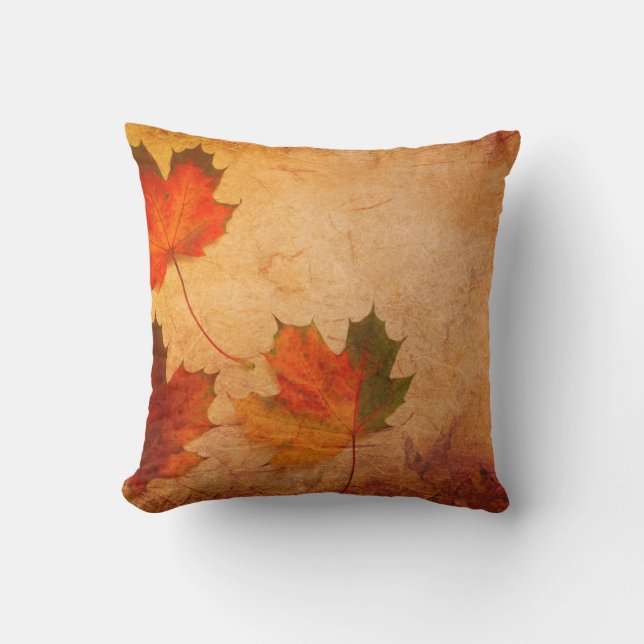 Texture background maple cushion (Front)