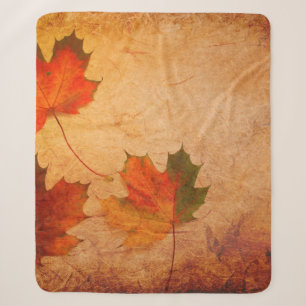 Texture background maple sherpa blanket