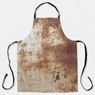 Texture background metal sheet apron