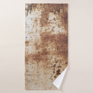 Texture background metal sheet bath towel