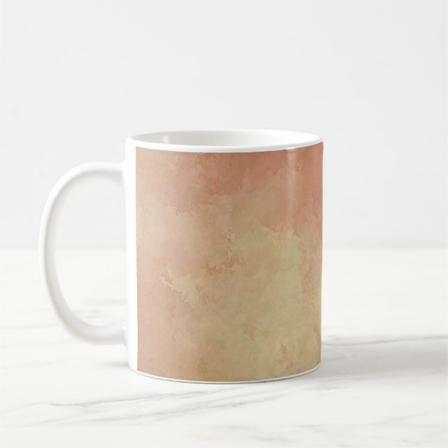 Texture background pattern painting coffee mug (Left)