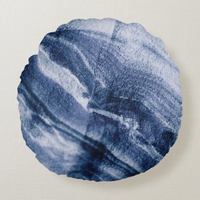 Texture Background Round Cushion (Front)