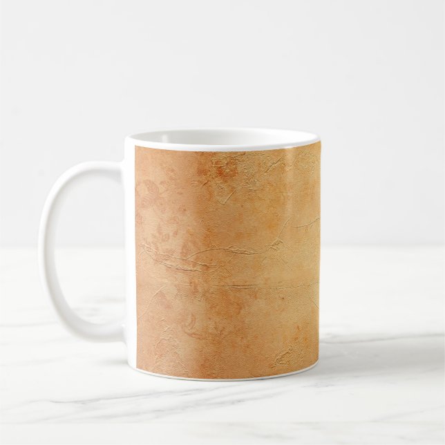 Texture background scapbooking coffee mug (Left)