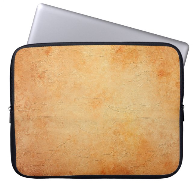 Texture background scapbooking laptop sleeve (Front)