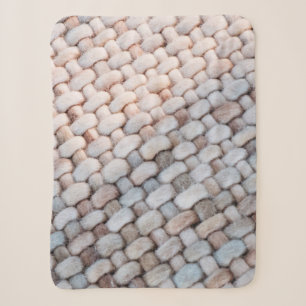 Texture Background Sherpa Blanket