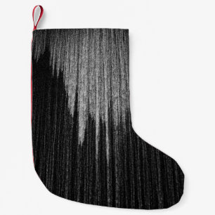 Texture Background Small Christmas Stocking