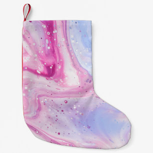 Texture Background Small Christmas Stocking
