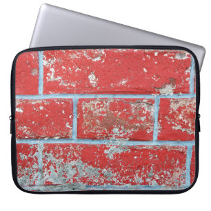 Texture background surface wallpaper red blue bric laptop sleeve