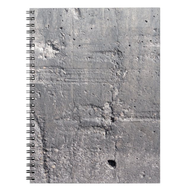 Texture background wall cracks notebook (Front)