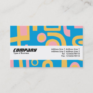 Texture Band - Abstract 170914 Business Card
