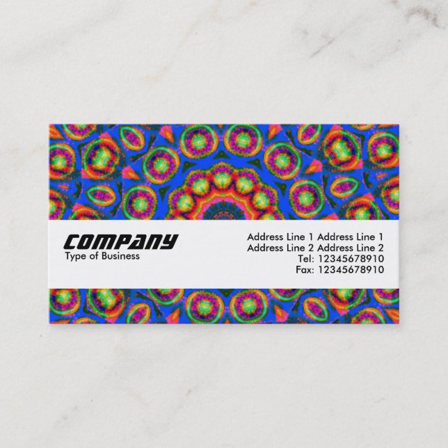 Texture Band - Abundant Fruits Business Card (Front)