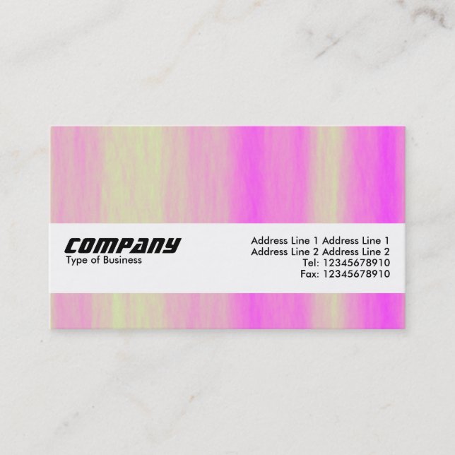 Texture Band - Alien Sky Business Card (Front)