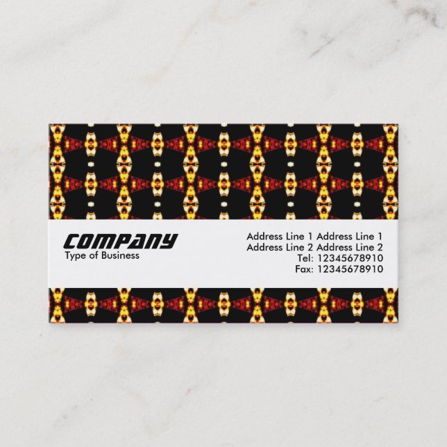 Texture Band - Bands of Gold Business Card (Front)