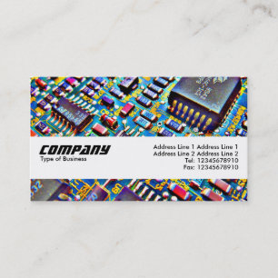Texture Band - Beautiful Circuitry Business Card