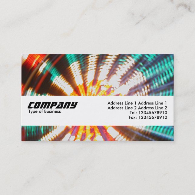 Texture Band - Big Wheel Business Card (Front)
