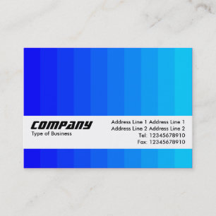 Texture Band - Colour Transition - Blues Business Card