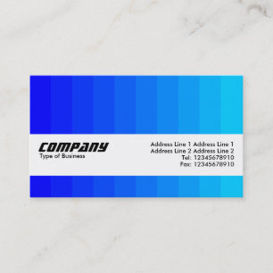 Texture Band - Colour Transition - Blues Business Card