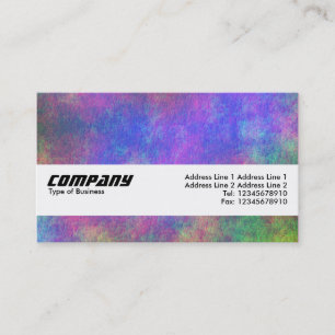 Texture Band - Colourful Seabed Business Card