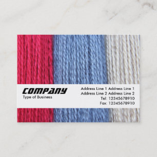 Texture Band - Darning Thread Business Card