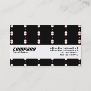 Texture Band - Ruby Lights Business Card