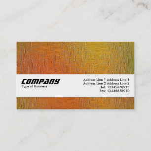 Texture Band - Straw Wall Business Card