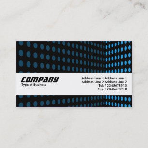 Texture Band - Tone Corner - Blue Business Card