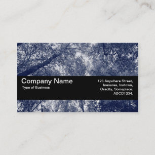 Texture Band V2 - Blue Autumn Business Card