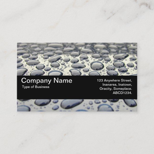 Texture Band V2 - Car Hood Business Card (Front)