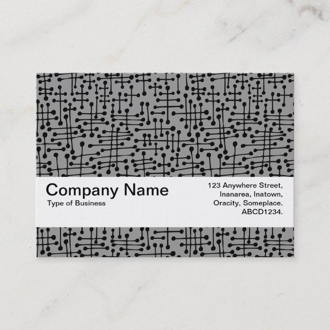 Texture Band V2 - Connected Spots Business Card (Front)