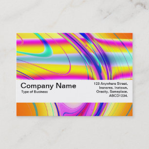 Texture Band V2 - Fractal Abstract 061012f Business Card