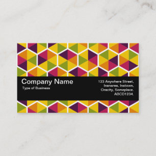 Texture Band V2 - Hexagon pattern 01 Business Card