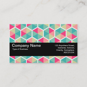 Texture Band V2 - Hexagon pattern 02 Business Card