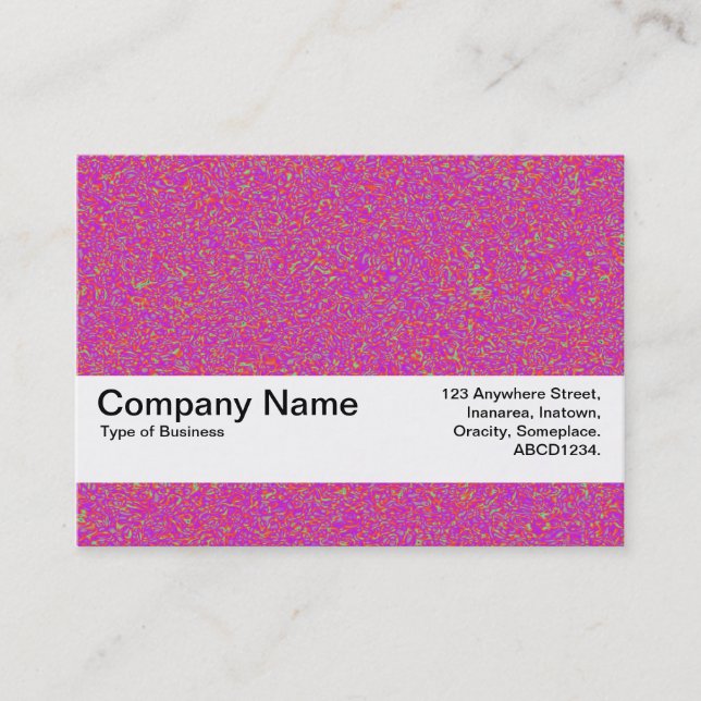 Texture Band V2 - Impressionist Business Card (Front)