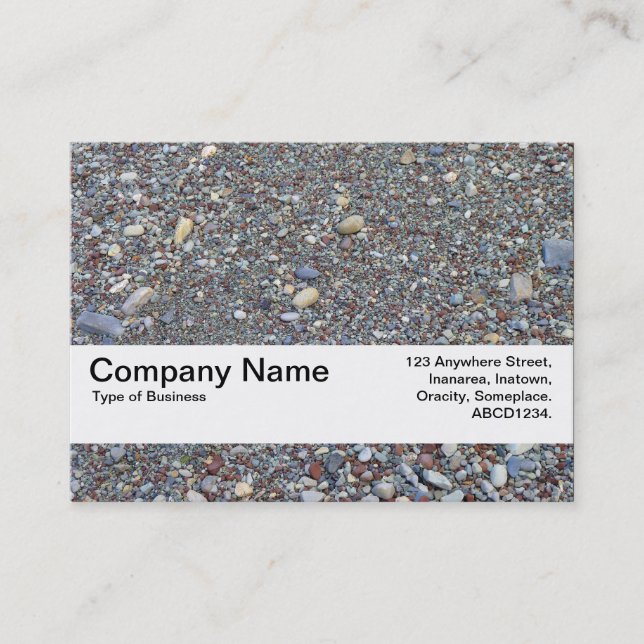 Texture Band V2 - Pebble Beach Business Card (Front)