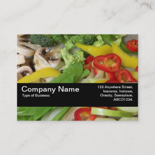 Texture Band V2 - Stir-fry Vegetables 02 Business Card