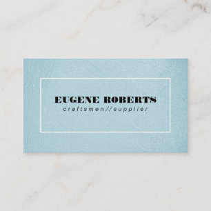 Texture Blue / Border Business Card
