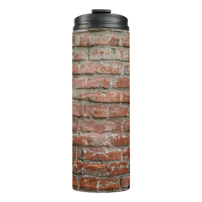 Texture. Brick. Wall. A background with attritions Thermal Tumbler (Front)